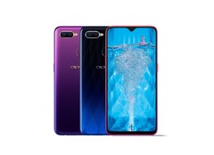 Das Oppo F9 gibt es in Indien in drei poppigen Farben.