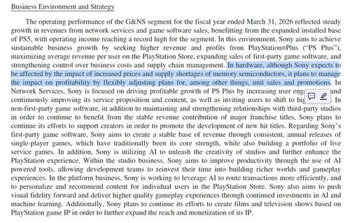 Sony-Finanzbericht nennt Details zur Strategie für Konsolenverkäufe