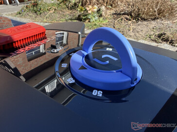 Manuelle Vertellung der Schnitthöhe