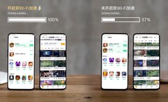 Mit Dual-WiFI kann man sein WLAN beschleunigen, meinen Vivo und Oppo und stellen entsprechende Videos online.