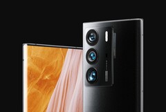 Das ZTE Axon 40 Ultra versteckt seine Selfie-Kamera hinter dem AMOLED-Panel. (Bild: ZTE)
