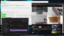 Maximale Latenz beim Öffnen mehrerer Browser-Tabs und beim Abspielen von 4K-Videomaterial.