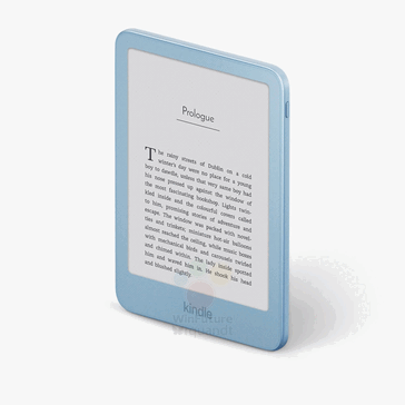 Der Amazon Kindle Gen 12 in Hellblau