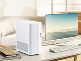 Der Asus V500 Mini Tower wird wahlweise in Weiß oder in Schwarz mit Holz-Akzent angeboten.