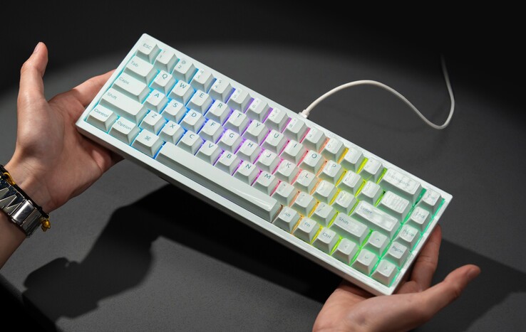 Die Keychron Q16 HE 8K hat eine nach Norden ausgerichtete RGB-Beleuchtung. (Bildquelle: Keychron)