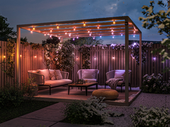 Die Philips Hue Festavia Globe Outdoor Lichterkette (Abbildung) ist nun in zwei längeren Varianten erhältlich. (Bildquelle: Philips Hue)