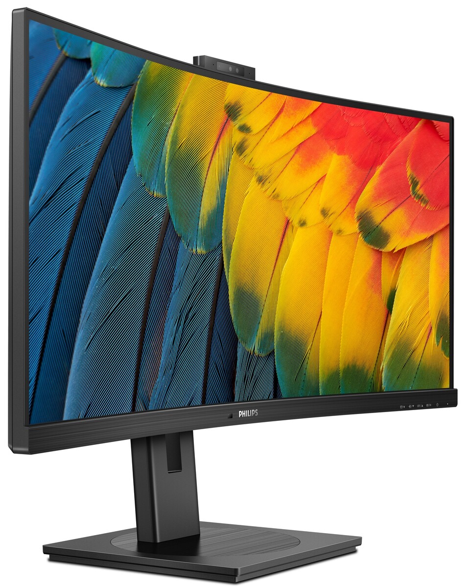 Philips Neue USBCDockingMonitore mit KVMSwitch und Webcam fürs