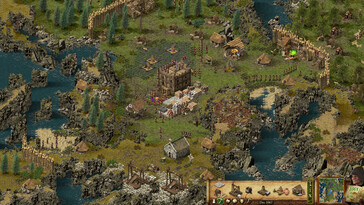 Im Bild: Ein Gameplay-Screenshot aus Stronghold: Definitive Edition.