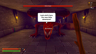 Im Bild: Ein Gameplay-Screenshot aus The RPG.