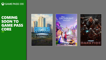 Diese drei Spiele erscheinen am 1. Oktober im Game Pass Core-Abonnement. (Bildquelle: Xbox Wire)