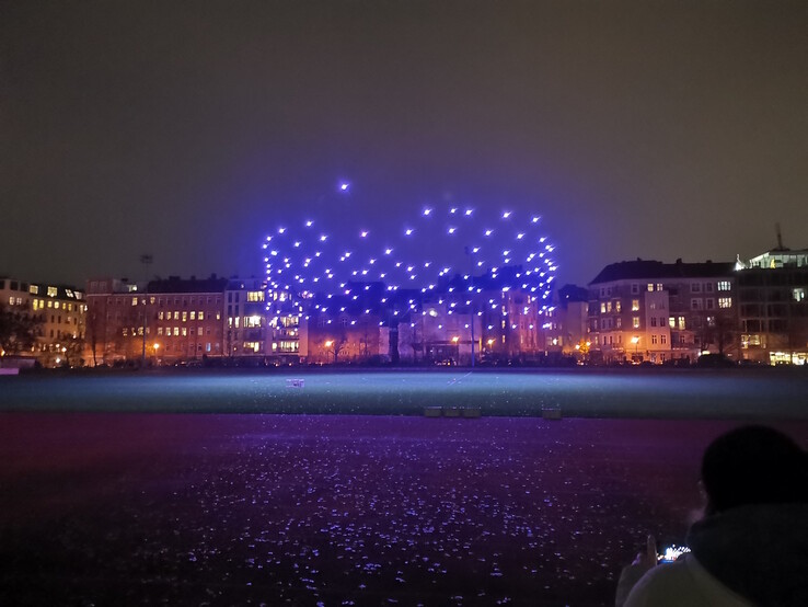 Der Drohnenschwarm hebt ab