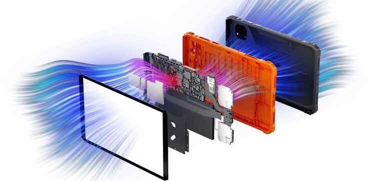 Das Kühlsystem soll Throttling verhindern (Bildquelle: Blackview)