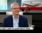 Apple's Tim Cook kam auch nach Indien um zu lernen ...
