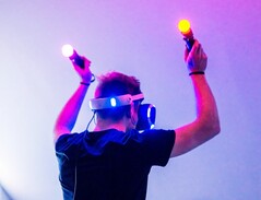 PlayStation VR war zwar nicht der große VR-Durchbruch, die Plattorm hat aber durchaus Fans. (Bild: David Dvořáček)