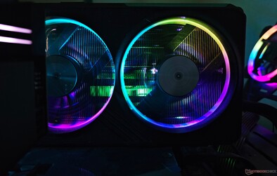 RGB-Effekte auf den Ventilatoren