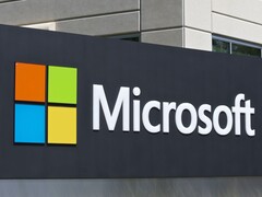 Das Logo von Microsoft
