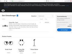 Oculus Rift: Temporäre Preissenkung auf 399 Euro