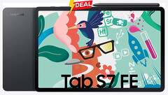 Deal: Samsung Galaxy Tab S7 FE WiFi 12,4-Zoll-Tablet mit S Pen für nur 399 Euro.