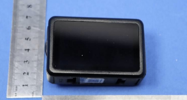 Ein DJI Osmo Action 6 Prototyp von hinten. (Bildquelle: FCC)