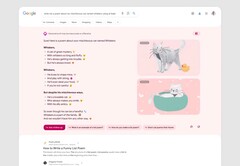Google integriert viele KI-Features direkt in die hauseigene Suchmaschine. (Bild: Google)