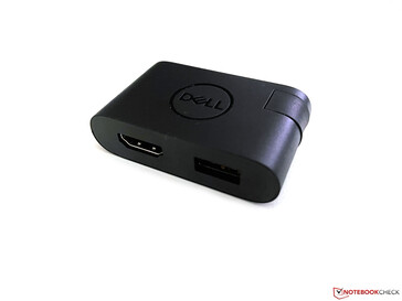 Dell liefert einen USB-C-Adapter mit.