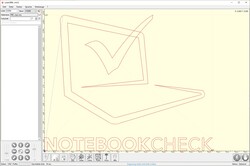 LaserGRBL Arbeitsbereich