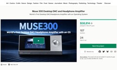 Muse 300 Kickstarter-Website