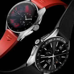 Die neue Smartwatch TAG Heuer Connected Calibre E4 gibt es in 42 und 45 mm. (Bild: TAG Heuer)