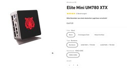 Minisforum EliteMini UM780 XTX (Quelle: Minisforum)