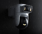 Die Smart Solar Camera 4 Pro Dual-Camera Edition. Abgebildet ist ein Werbebild, das die IP66-Zertifizierung hervorhebt
