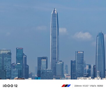 234 mm Periskop-Tele und digitaler Zoom