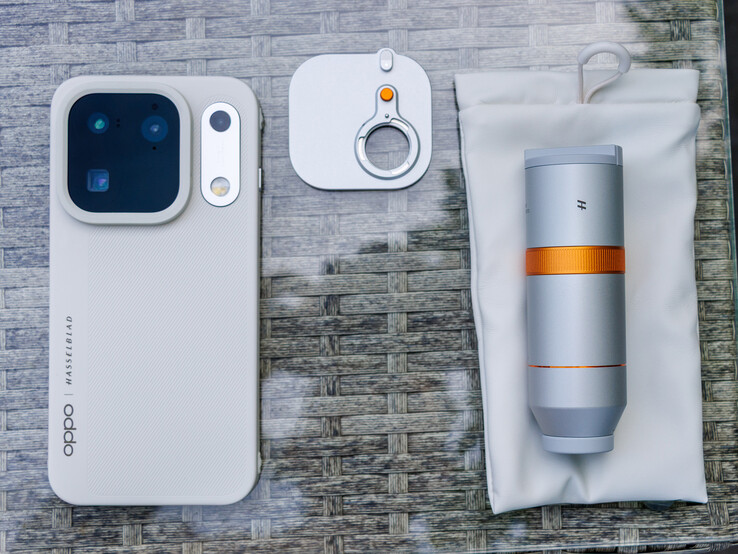 Find X10 Pro Max mit optionalem Telekonverter