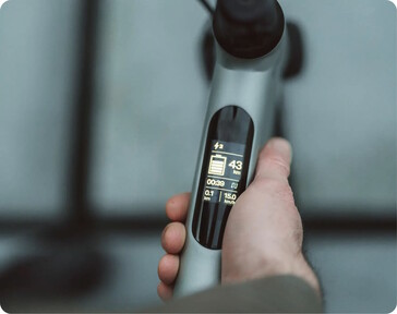 Das Display ist in das Oberrohr integriert (Bildquelle: Ampler)