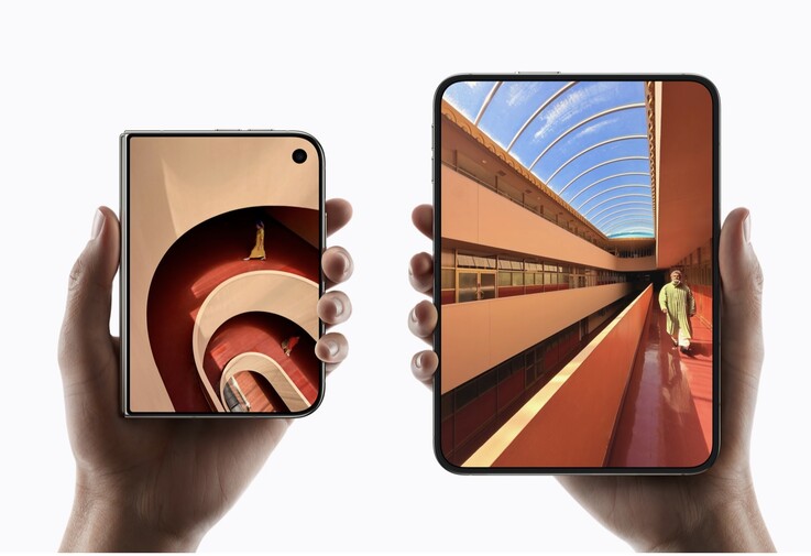 Das Apple iPhone Duo hat einen großen 7,6 Zoll Bildschirm
