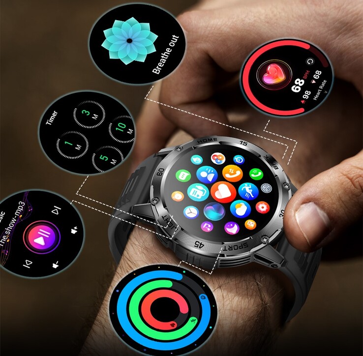 Seitentasten sind vorhanden (Bildquelle: BlitzWolf)