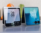 Samsung Galaxy Z Flip 7 (rechts) verglichen mit Flip7 FE (links)