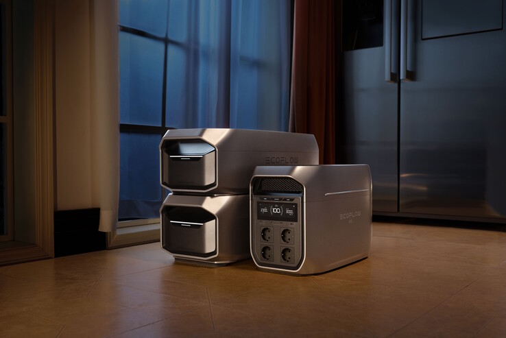 Die Nutzung mit Erweiterungsakkus ist je nach Modellvariante möglich (Bildquelle: Ecoflow)