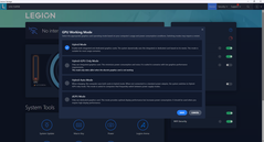 Vantage mit verschiedenen GPU-Einstellungen