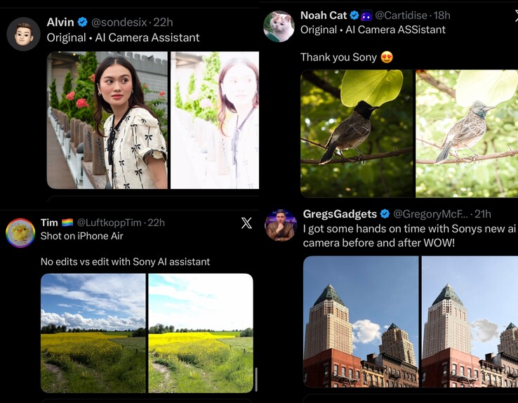Der AI Camera Assistant des Xperia 1 VIII ist zum Meme geworden