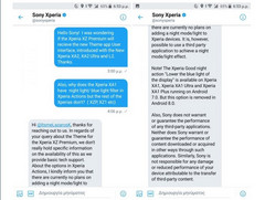 Sony Xperia: Kein Nachtmodus mehr nach Oreo-Update