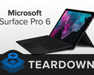 iFixit zerlegt das Microsoft Surface Pro 6 im Teardown.