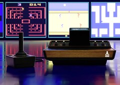 Der Atari 2600 Plus ist mit Original-Spielmodulen für den Atari 2600 und 7800 kompatibel. (Bild: Atari / Plaion)