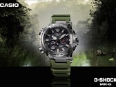Im Bild zu sehen: die Casio G-Shock MR-G BF1000RG-3AJR in einer markanten olivgrünen Militär-Optik. (Bildquelle: Great G-Shock World)