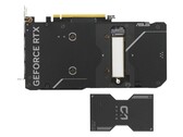 Asus nutz die PCIe-Anbindung der GeForce RTX 4060 Ti für eine M.2 SSD. (Bild: Asus)
