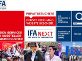 IFA 2017 | Vergrößerte Ausstellungsfläche, neues Konzept
