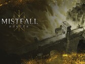 Das offizielle Mistfall Hunter Key-Artwork zeigt die düstere Fantasy-Welt von Gyldenmist