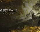 Das offizielle Mistfall Hunter Key-Artwork zeigt die düstere Fantasy-Welt von Gyldenmist