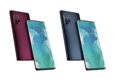 Das Motorola Edge+ präsentiert sich bereits vorab in offiziellen Renderbildern und zeigt sein modernes Waterfall-Design.