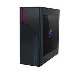 Asus präsentiert diverse Gaming-PCs, darunter den ROG G22CH. (Bild: Asus)