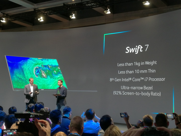 Ein erster Vorgeschmack auf das nächste Swift 7 von Acer.
